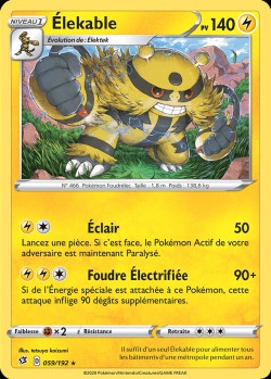 Carte Pokémon: Élekable