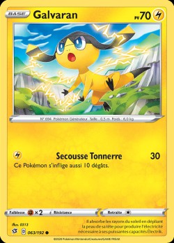 Carte Pokémon: Galvaran