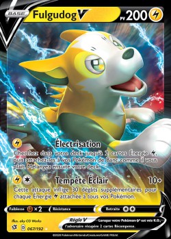 Carte Pokémon: Fulgudog V