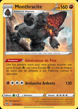 Carte Pokémon: Monthracite