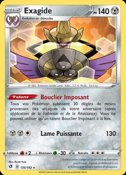 Carte Pokémon: Exagide