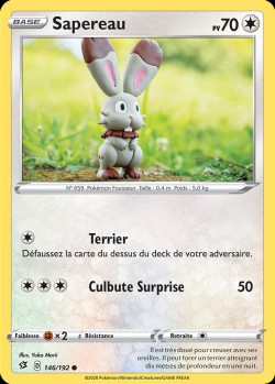 Carte Pokémon: Sapereau