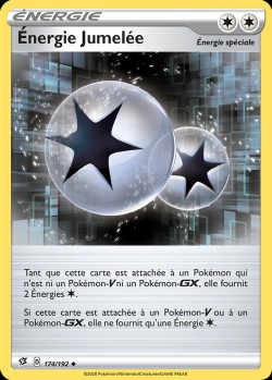 Carte Pokémon: Énergie Jumelée