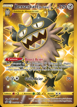 Carte Pokémon: Berserkatt de Galar