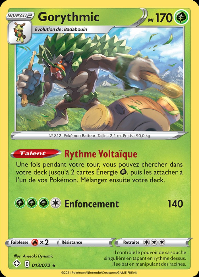 Carte Pokémon: Gorythmic