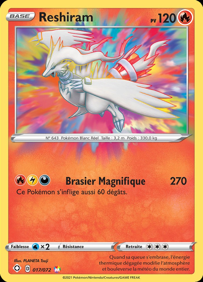 Carte Pokémon: Reshiram