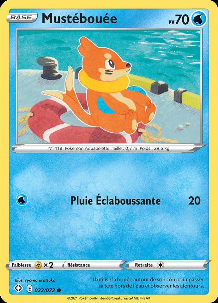 Carte Pokémon: Mustébouée