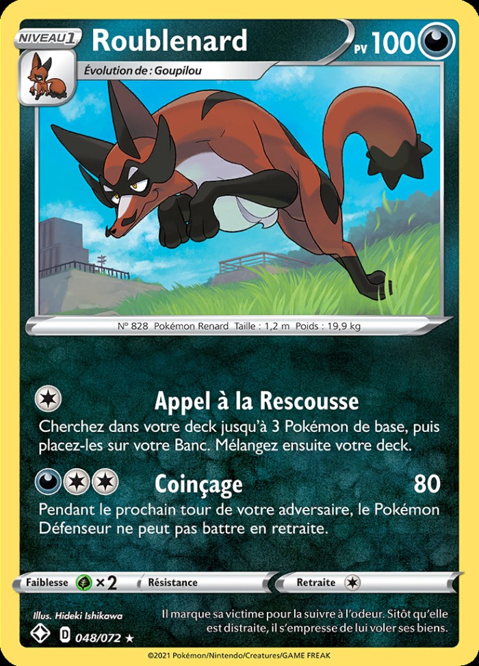 Carte Pokémon: Roublenard