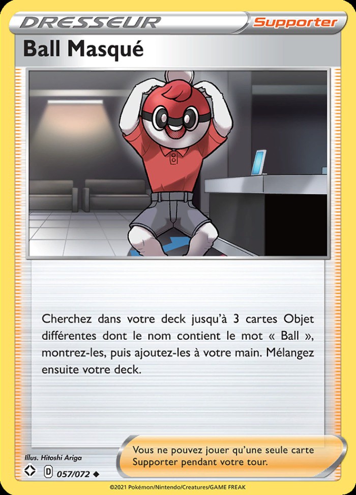 Carte Pokémon: Ball Masqué