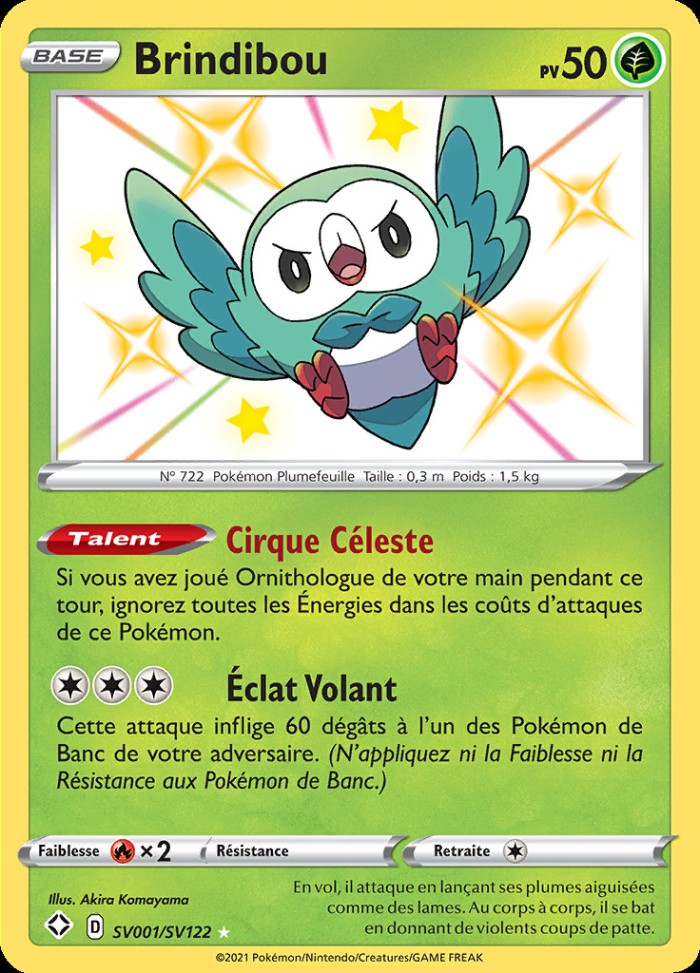 Carte Pokémon: Brindibou