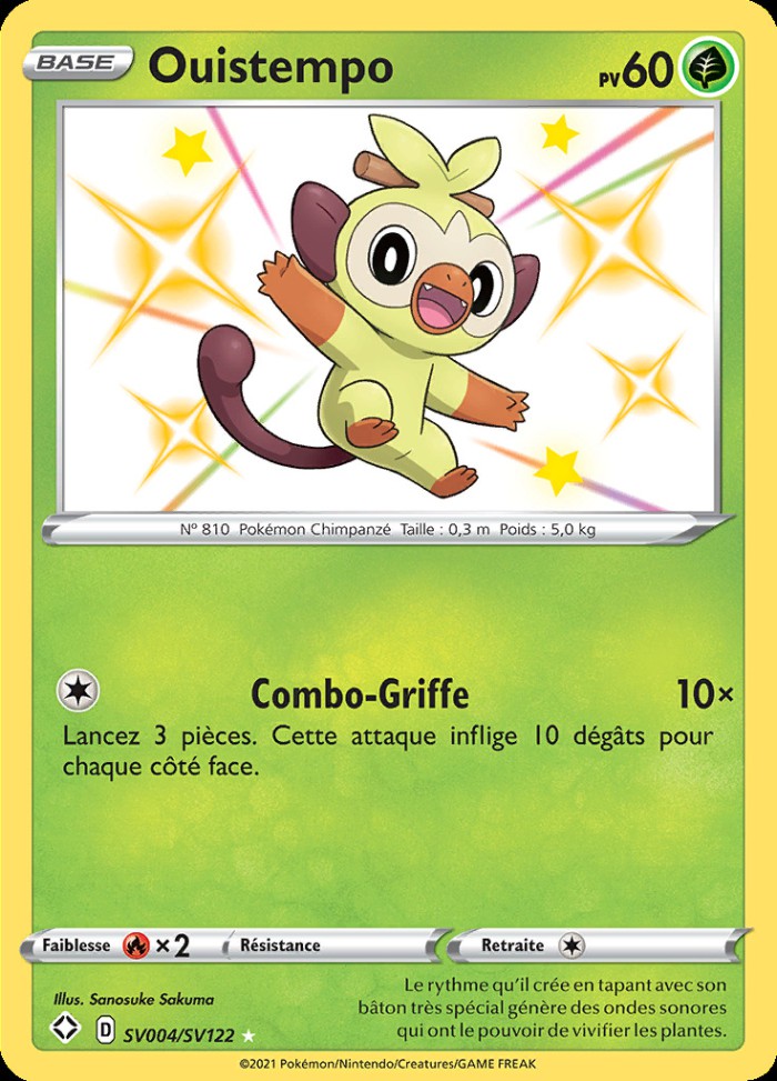 Carte Pokémon: Ouistempo