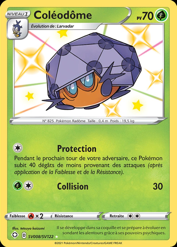 Carte Pokémon: Coléodôme