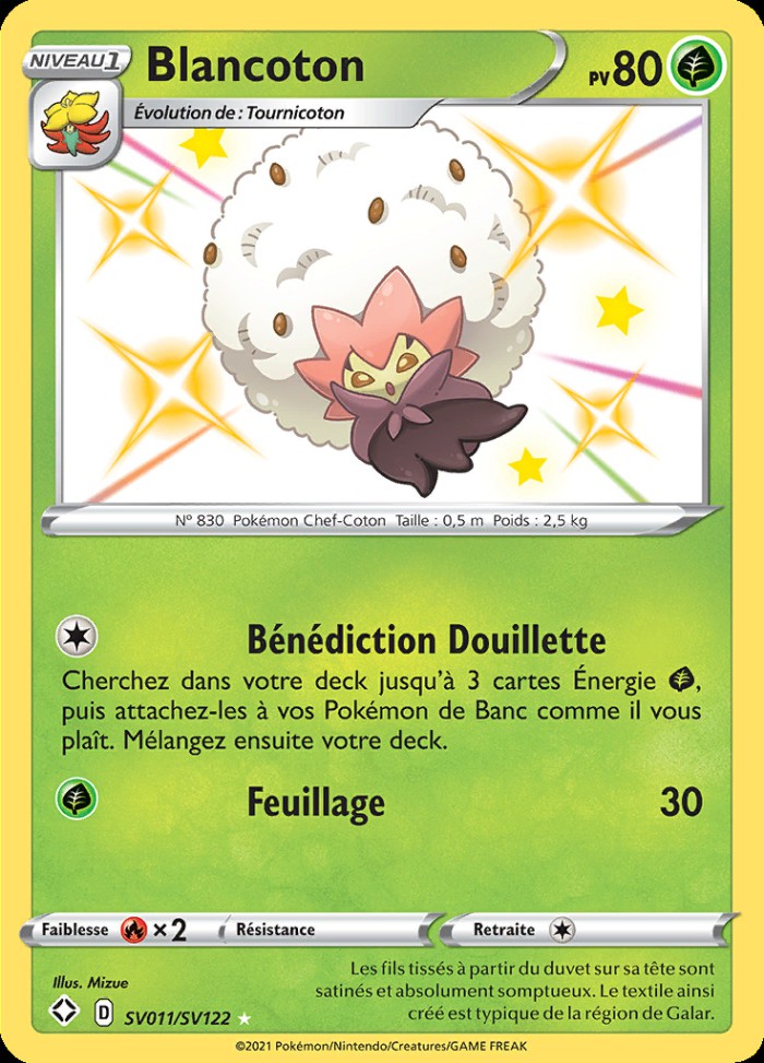 Carte Pokémon: Blancoton