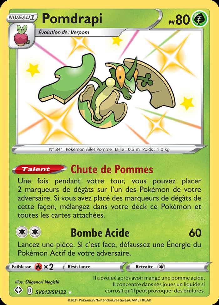 Carte Pokémon: Pomdrapi