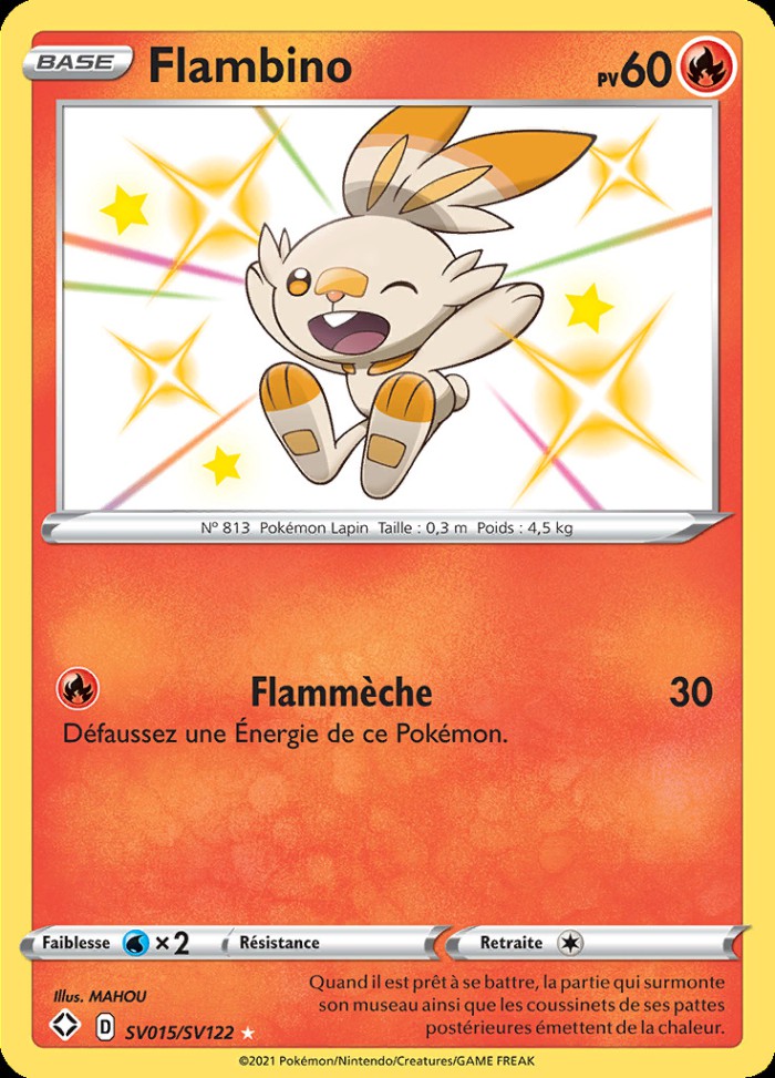 Carte Pokémon: Flambino