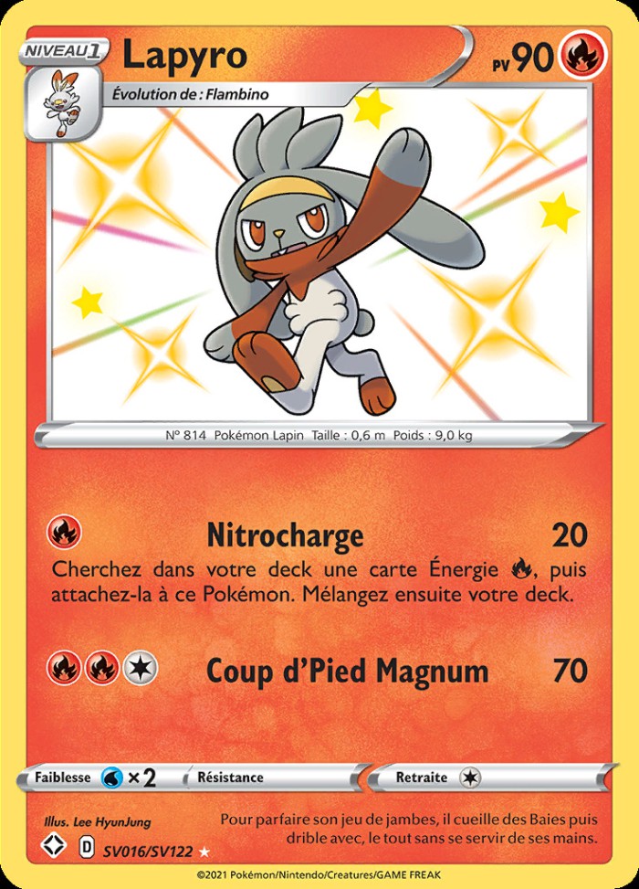 Carte Pokémon: Lapyro