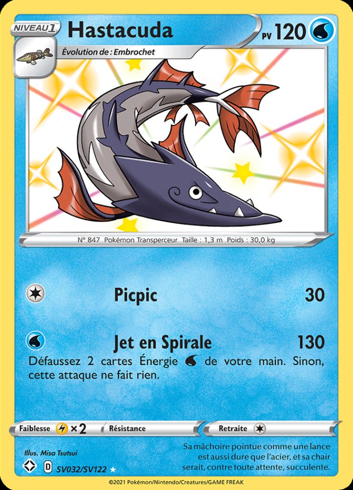 Carte Pokémon: Hastacuda