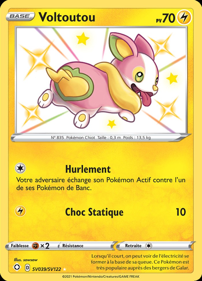 Carte Pokémon: Voltoutou