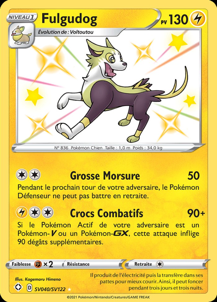 Carte Pokémon: Fulgudog