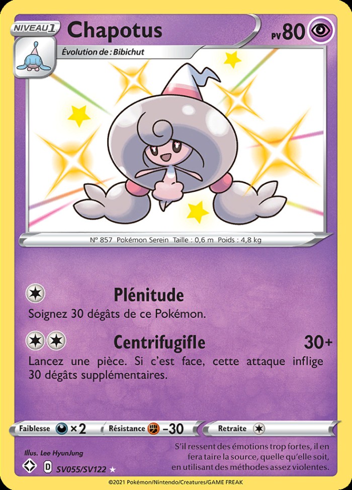 Carte Pokémon: Chapotus