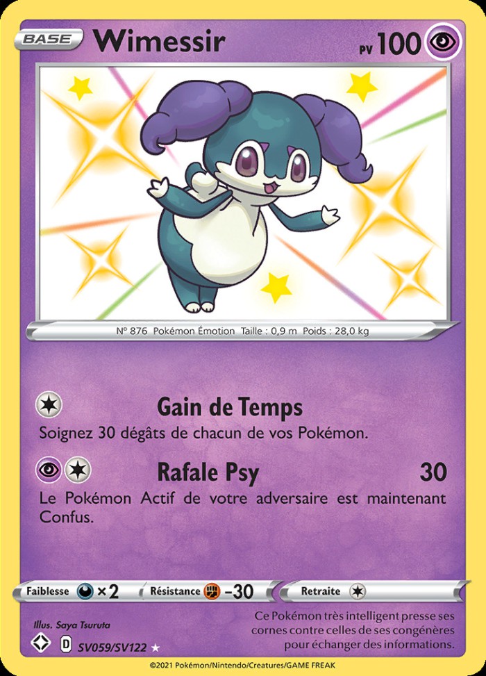 Carte Pokémon: Wimessir