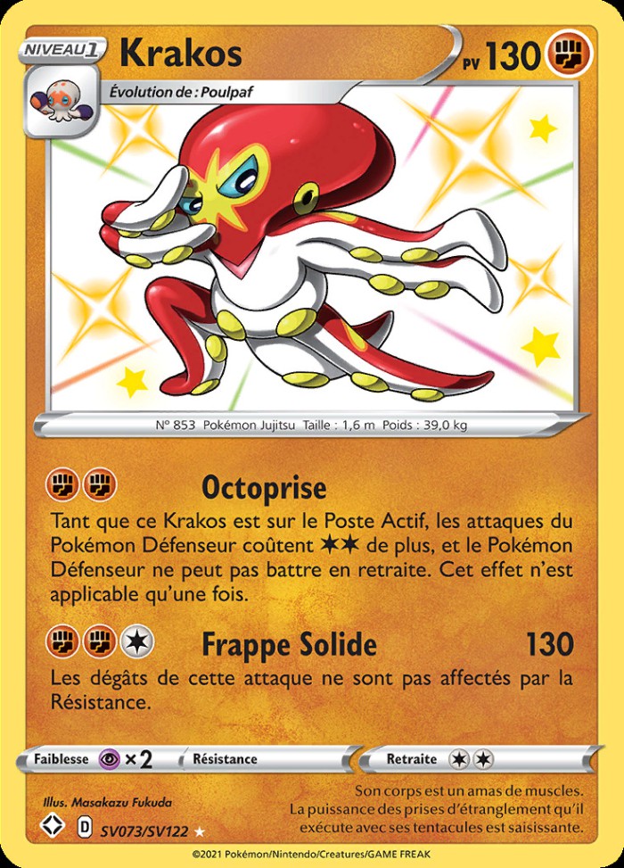 Carte Pokémon: Krakos