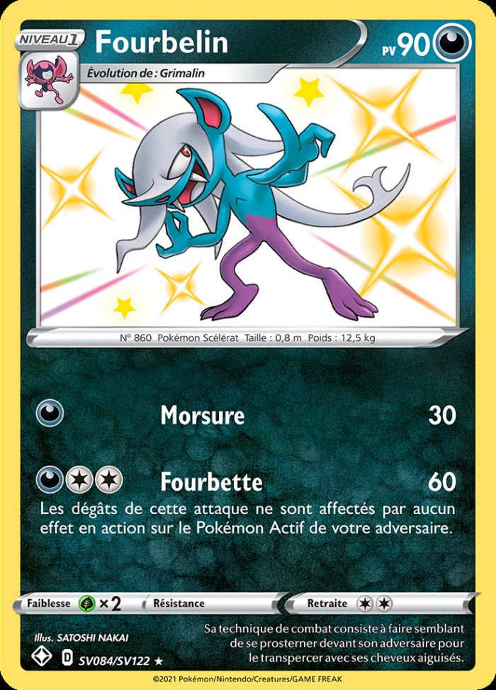 Carte Pokémon: Fourbelin