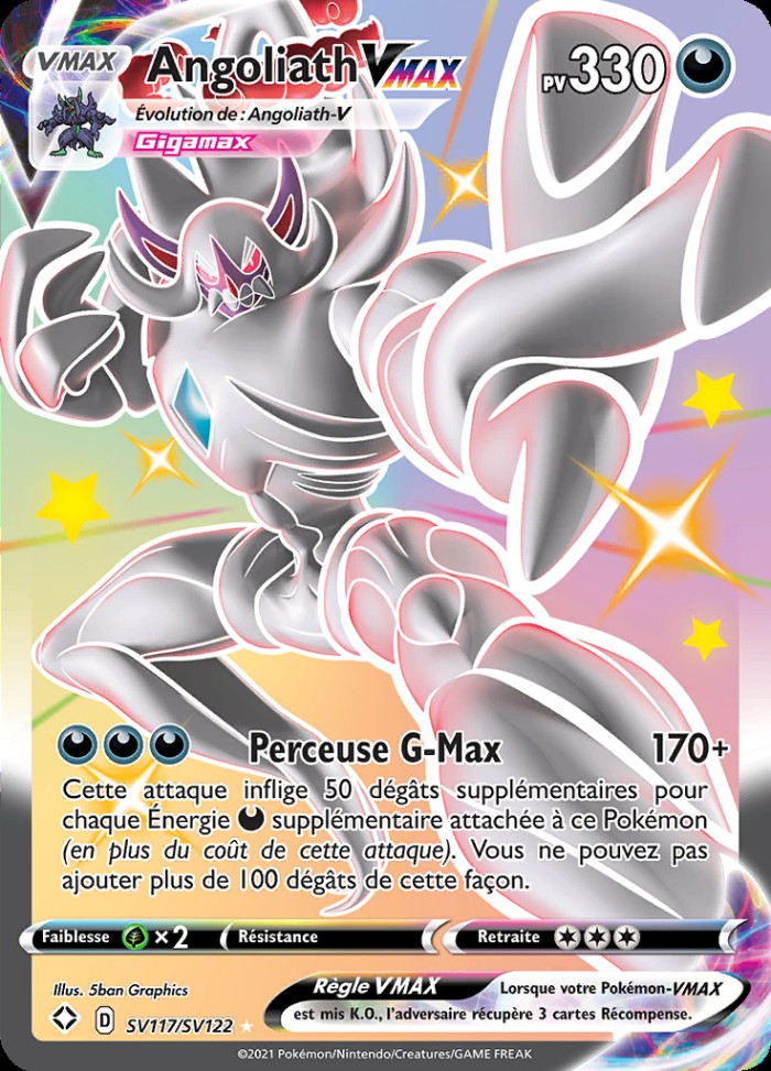 Carte Pokémon: Angoliath VMAX