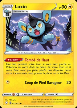 Carte Pokémon: Luxio