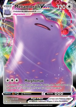 Carte Pokémon: Métamorph VMAX