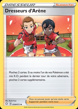 Carte Pokémon: Dresseurs d'Arène