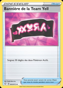 Carte Pokémon: Bannière de la Team Yell