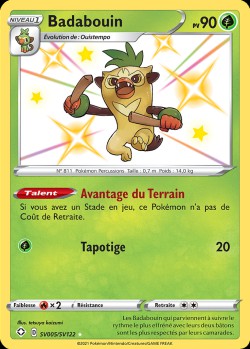 Carte Pokémon: Badabouin