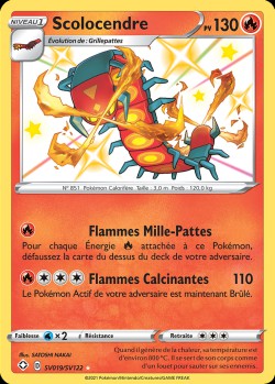 Carte Pokémon: Scolocendre