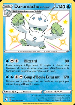 Carte Pokémon: Darumacho de Galar