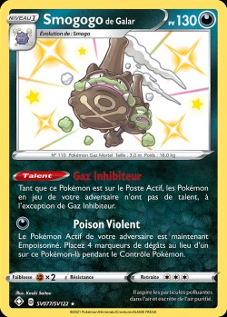 Carte Pokémon: Smogogo de Galar