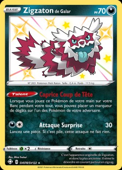 Carte Pokémon: Zigzaton de Galar