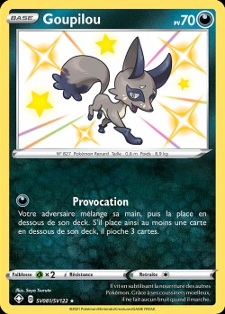 Carte Pokémon: Goupilou