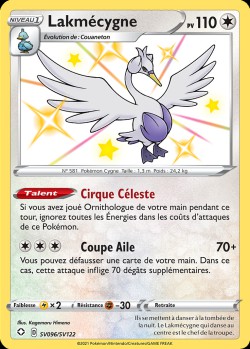 Carte Pokémon: Lakmécygne