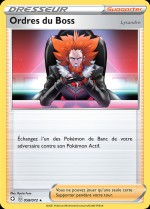 Carte Pokémon: Ordres du Boss