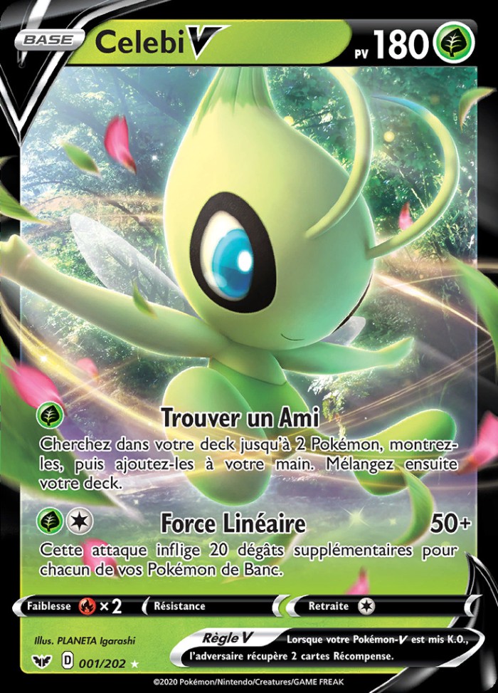 Carte Pokémon: Celebi V