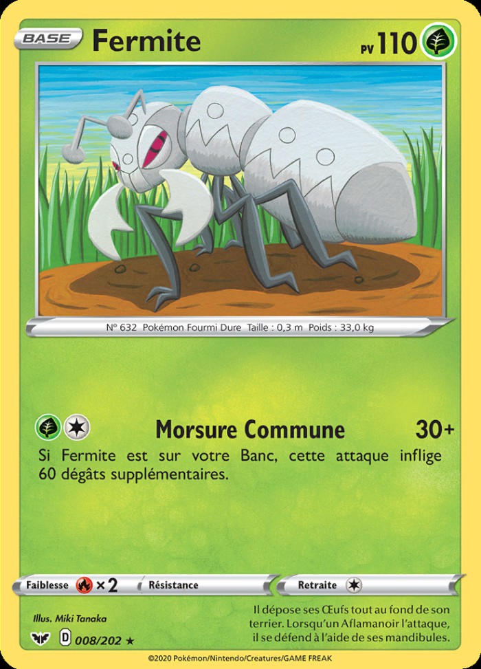 Carte Pokémon: Fermite