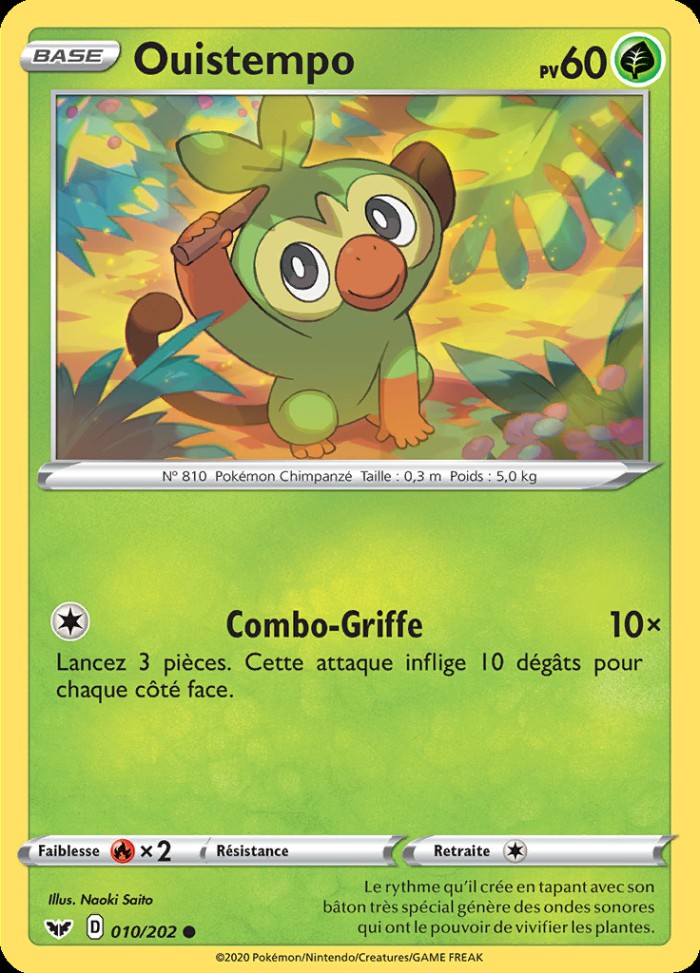 Carte Pokémon: Ouistempo