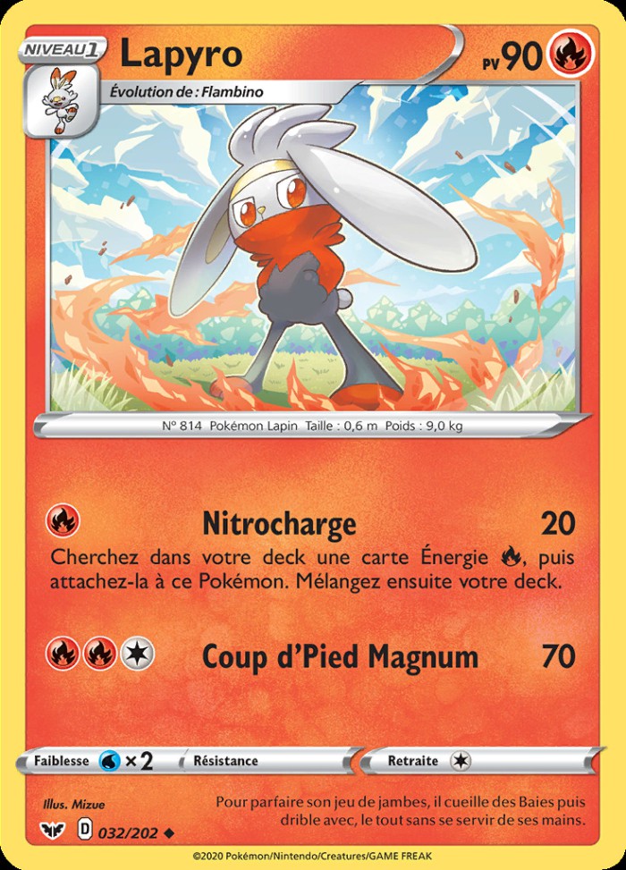 Carte Pokémon: Lapyro