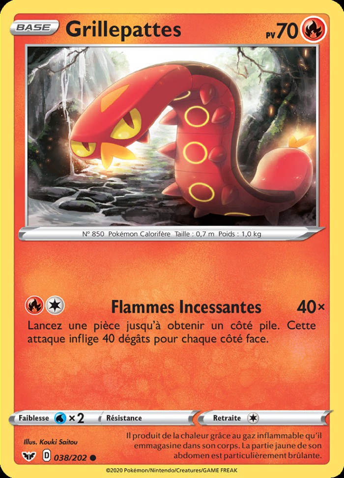 Carte Pokémon: Grillepattes