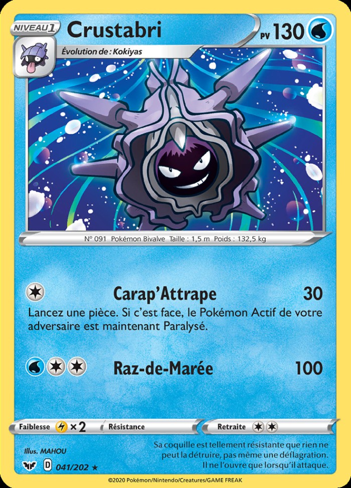 Carte Pokémon: Crustabri