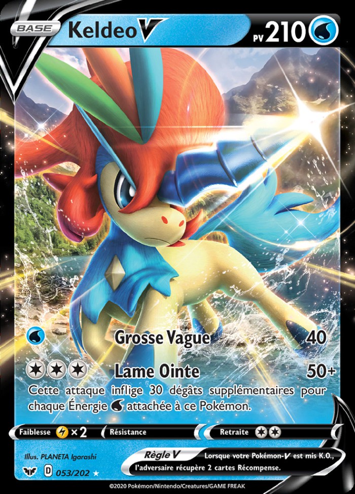 Carte Pokémon: Keldeo V