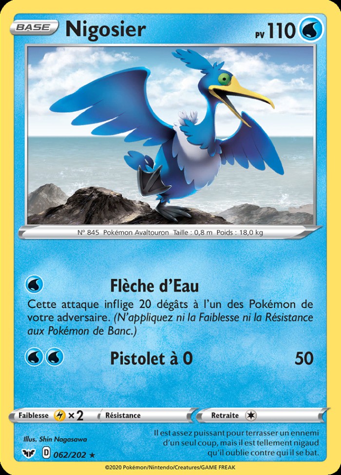 Carte Pokémon: Nigosier