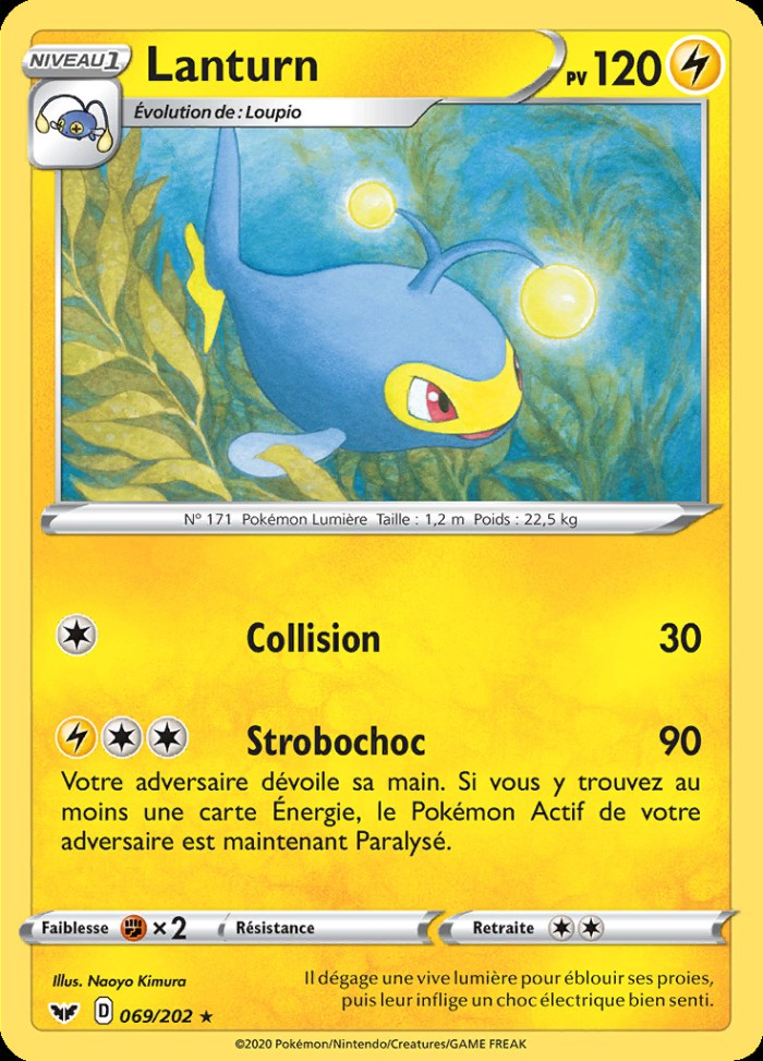 Carte Pokémon: Lanturn