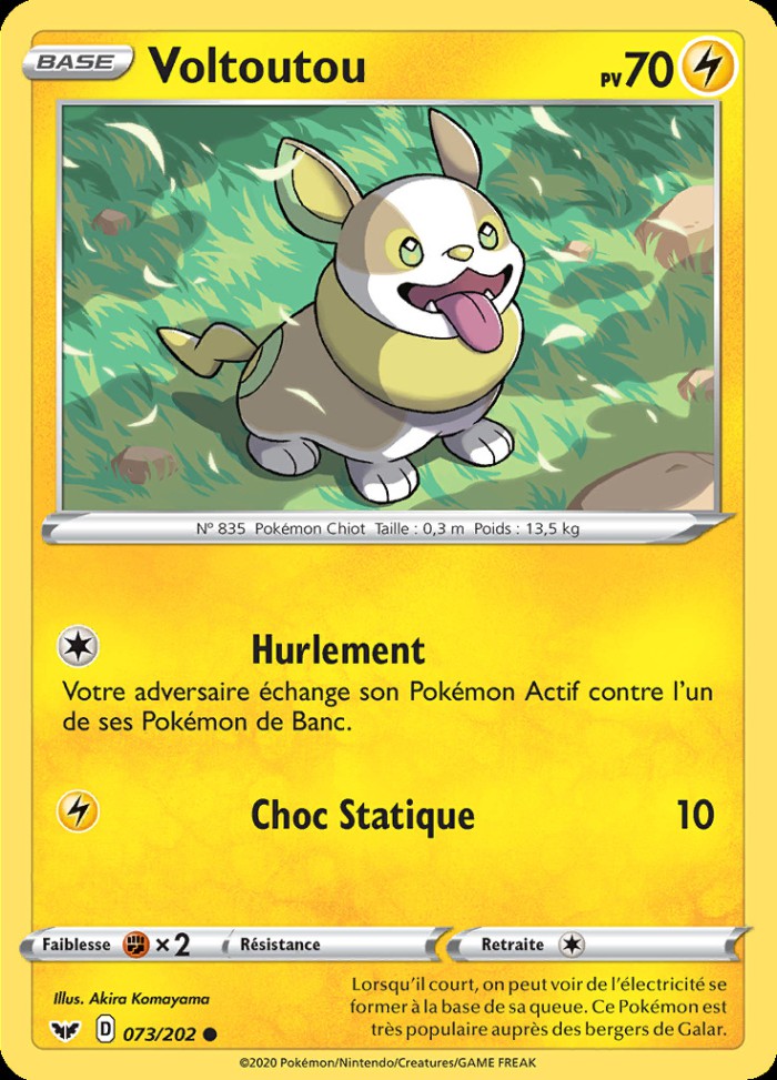 Carte Pokémon: Voltoutou